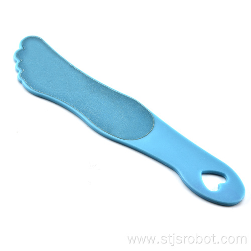 File the single side plastic handle the feet skin down to the foot care good helper